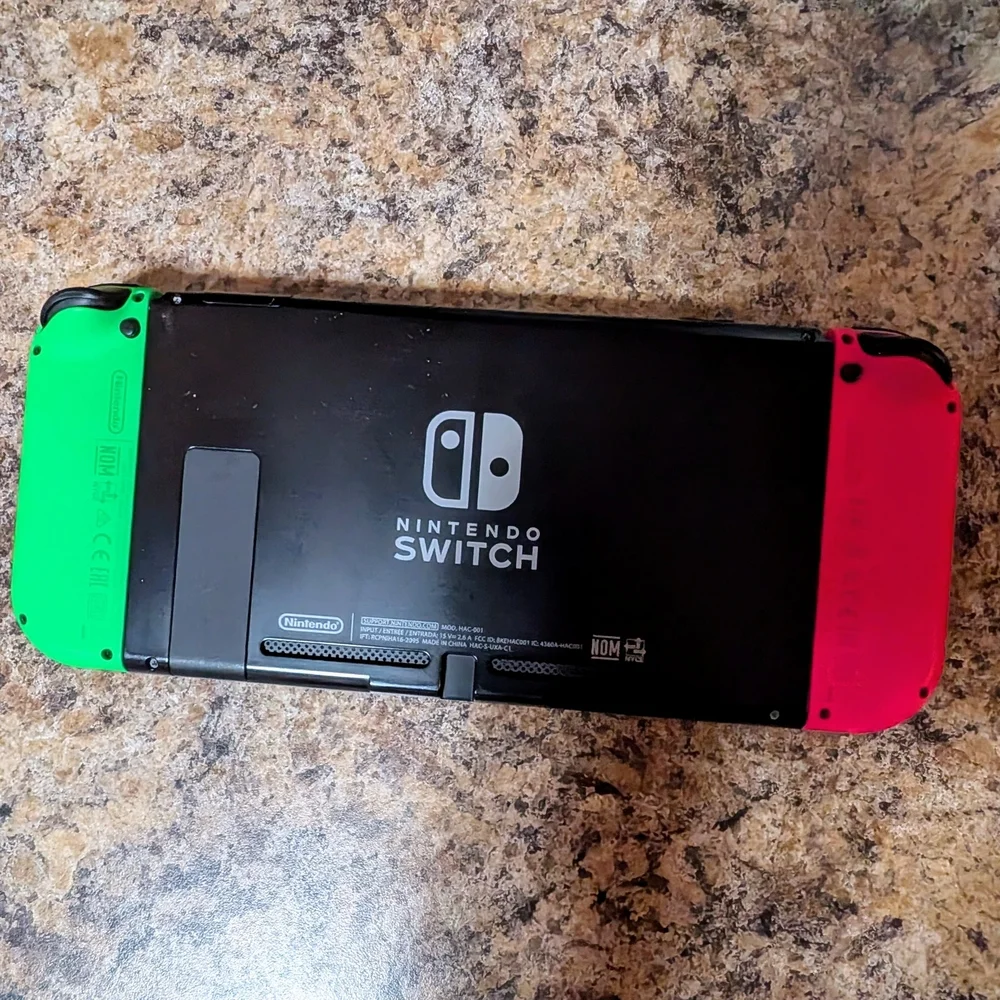 Nintendo Switch Console - Neon Red and Green